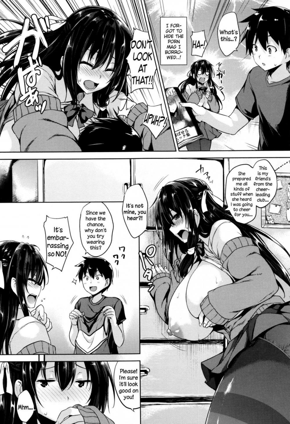 Hentai Manga Comic-Only My Oppai Soul-Chapter 8 - Love cheering-11